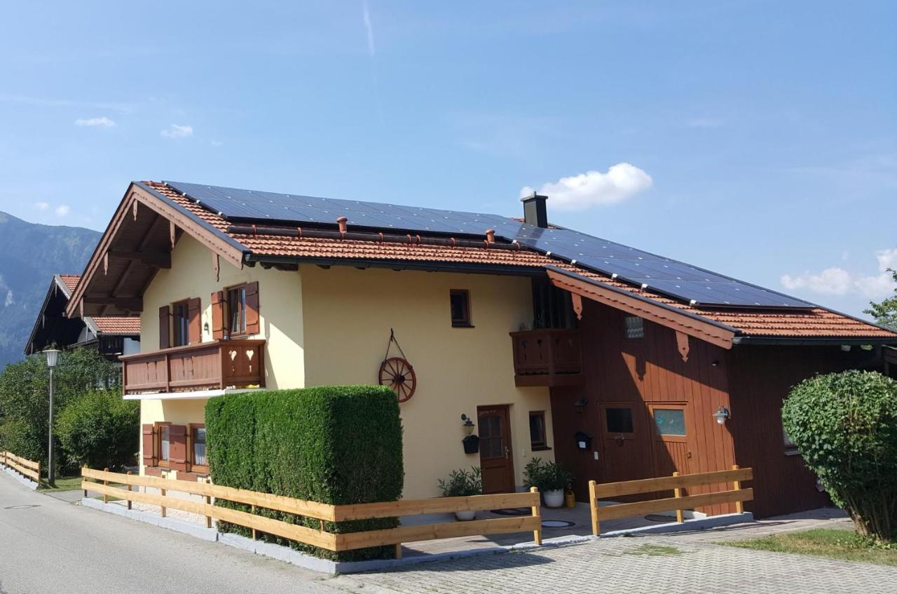 Chiemgauferienwohnungen - Wanderlust Und Alpenrose Unterwössen Exterior foto